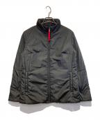 PRADA SPORTSプラダスポーツ）の古着「パディングナイロンジャケット」｜ブラック