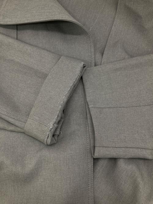 NATURAL BEAUTY BASIC（ナチュラルビューティーベーシック）NATURAL BEAUTY BASIC (ナチュラルビューティーベーシック) ベルテッドコート グレー サイズ:Sの古着・服飾アイテム