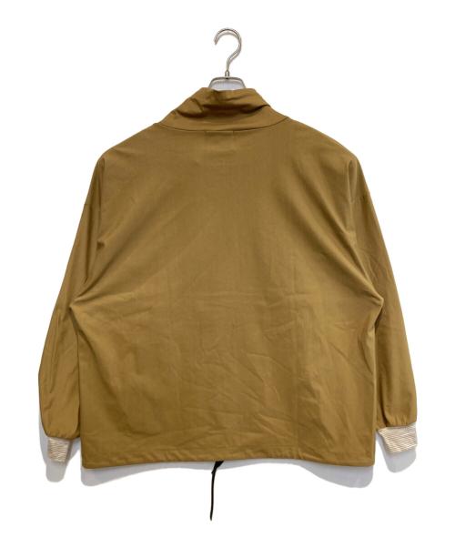 son of the cheese（（サノバチーズ））son of the cheese (（サノバチーズ）) ドローコードプルオーバー カーキ サイズ:Mの古着・服飾アイテム