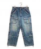 SUPREME×YOHJI YAMAMOTOシュプリーム×ヨウジヤマモト）の古着「DENIM UTILITY PANTS」｜インディゴ