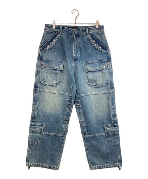 SUPREME（シュプリーム）SUPREME (シュプリーム) YOHJI YAMAMOTO (ヨウジヤマモト) DENIM UTILITY PANTS インディゴ サイズ:32の古着・服飾アイテム