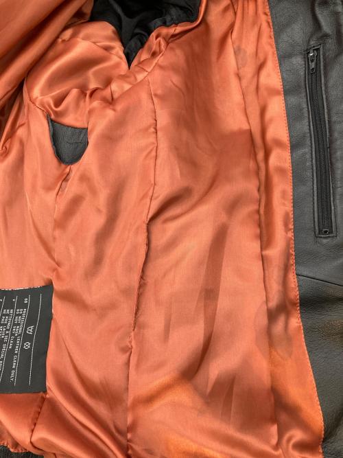 HARLEY-DAVIDSON（ハーレーダビッドソン）HARLEY-DAVIDSON (ハーレーダビッドソン) レザーライダースジャケット ブラック サイズ:Lの古着・服飾アイテム