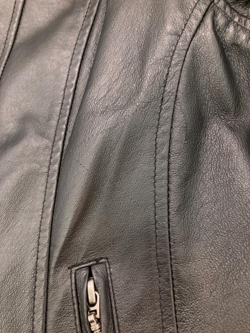 HARLEY-DAVIDSON（ハーレーダビッドソン）HARLEY-DAVIDSON (ハーレーダビッドソン) レザーライダースジャケット ブラック サイズ:Lの古着・服飾アイテム