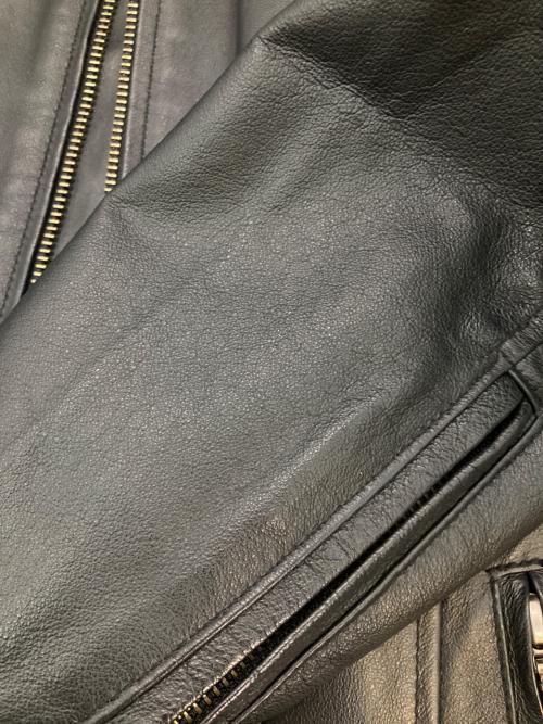 HARLEY-DAVIDSON（ハーレーダビッドソン）HARLEY-DAVIDSON (ハーレーダビッドソン) レザーライダースジャケット ブラック サイズ:Lの古着・服飾アイテム