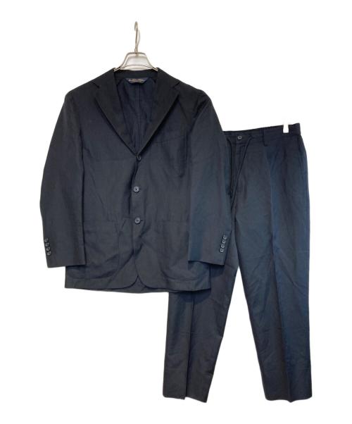 BROOKS BROTHERS（ブルックスブラザーズ）BROOKS BROTHERS (ブルックスブラザーズ) ウールリネンセットアップスーツ ネイビー サイズ:Mの古着・服飾アイテム