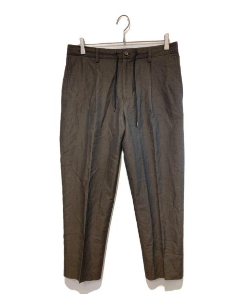 BROOKS BROTHERS（ブルックスブラザーズ）BROOKS BROTHERS (ブルックスブラザーズ) ウールリネンセットアップスーツ ブラウン サイズ:Mの古着・服飾アイテム