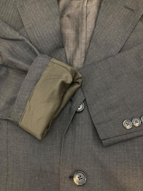 BROOKS BROTHERS（ブルックスブラザーズ）BROOKS BROTHERS (ブルックスブラザーズ) ウールリネンセットアップスーツ ブラウン サイズ:Mの古着・服飾アイテム