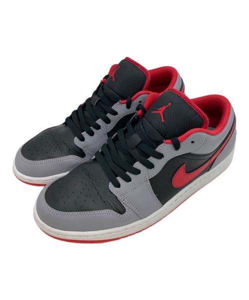 NIKE（ナイキ）NIKE (ナイキ) Air Jordan 1 Low ブラック×グレー サイズ:US10.5の古着・服飾アイテム