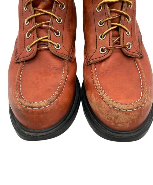 RED WING（レッドウィング）RED WING (レッドウィング) SUPERSOLE MOC-TOE BOOTS ブラウン サイズ:US10の古着・服飾アイテム