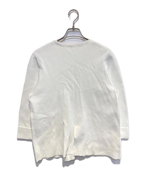 GRACE CLASS（グレースクラス）GRACE CLASS (グレースクラス) ミラノリブダブルジャケット ホワイト サイズ:36の古着・服飾アイテム