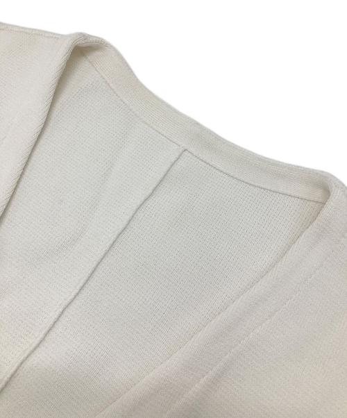 GRACE CLASS（グレースクラス）GRACE CLASS (グレースクラス) ミラノリブダブルジャケット ホワイト サイズ:36の古着・服飾アイテム