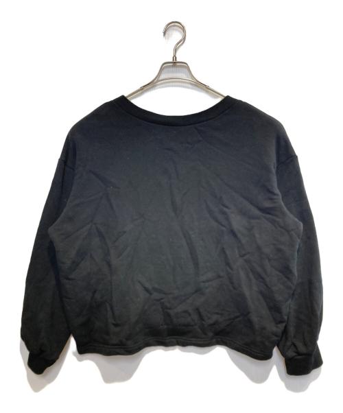 Diagram（ダイアグラム）Diagram (ダイアグラム) Catphoto裏毛トップ ブラック サイズ:36の古着・服飾アイテム