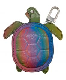 LOUIS VUITTON（ルイ ヴィトン）の古着「タートルポーチ バッグチャーム」｜マルチカラー