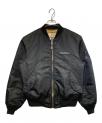 ）の古着「50th Anniversary MA-1 SIGNATURE BIG LOGO」｜ブラック