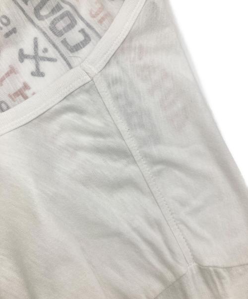 POLO COUNTRY（ポロカントリー）POLO COUNTRY (ポロカントリー) ロングスリーブカットソー ホワイト サイズ:XLの古着・服飾アイテム