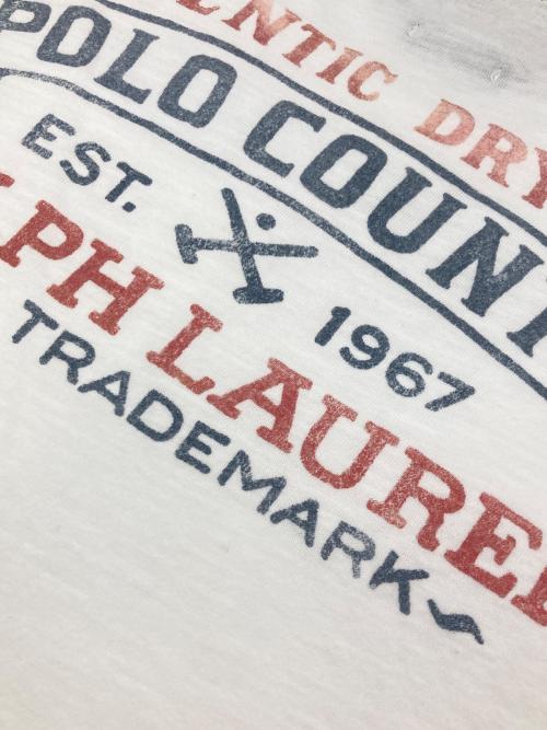POLO COUNTRY（ポロカントリー）POLO COUNTRY (ポロカントリー) ロングスリーブカットソー ホワイト サイズ:XLの古着・服飾アイテム