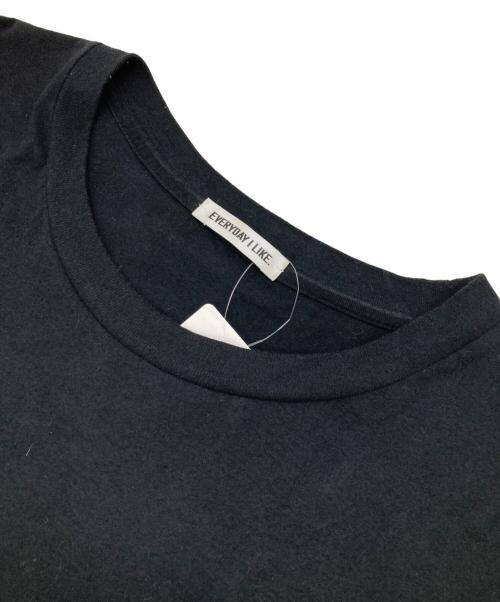 EVERYDAY I LIKE.（エヴリデイ アイ ライク）EVERYDAY I LIKE. (エヴリデイ アイ ライク) Big Tシャツ ブラック サイズ:Freeの古着・服飾アイテム