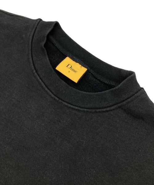 Dime（ダイム）Dime (ダイム) クルーネックスウェット ブラック サイズ:Sの古着・服飾アイテム