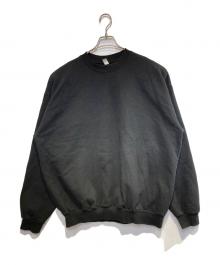 LOS ANGELES APPAREL（ロサンゼルスアパレル）の古着「14OZヘビーウェイトスウェット」｜ブラック