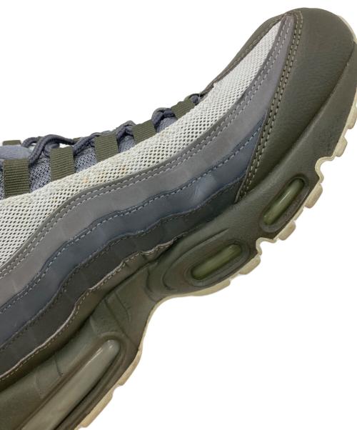 NIKE（ナイキ）NIKE (ナイキ) AIR MAX 95 ESSENTIAL グレー×オリーブ サイズ:US11の古着・服飾アイテム