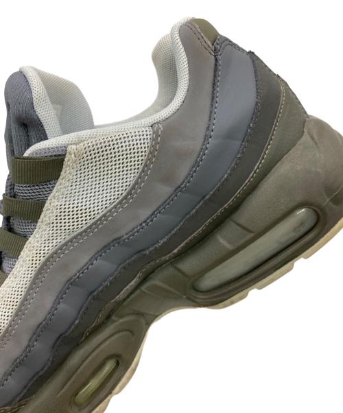 NIKE（ナイキ）NIKE (ナイキ) AIR MAX 95 ESSENTIAL グレー×オリーブ サイズ:US11の古着・服飾アイテム