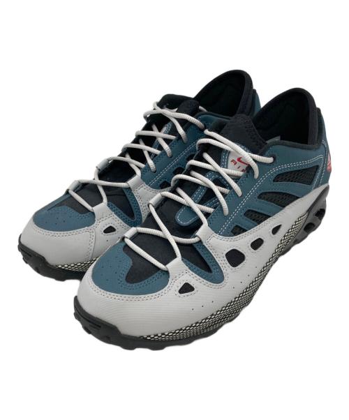 NIKE ACG（ナイキエーシージー）NIKE ACG (ナイキエーシージー) AIR EXPLORAID グレー×ネイビー サイズ:US10の古着・服飾アイテム