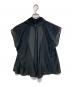 ISSEY MIYAKE (イッセイミヤケ) ノースリーブブラウス ブラック サイズ:2：8000円