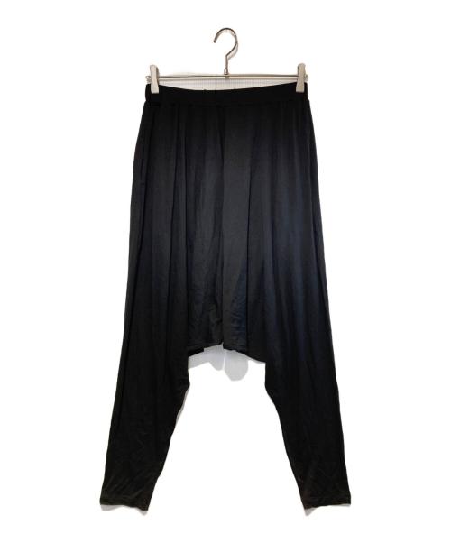 YOHJI YAMAMOTO（ヨウジヤマモト）YOHJI YAMAMOTO (ヨウジヤマモト) イージーサルエルパンツ ブラック サイズ:2の古着・服飾アイテム