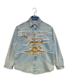 Y. PROJECT（ワイプロジェクト）の古着「Paris' Best Patch Denim Shirt」｜インディゴ