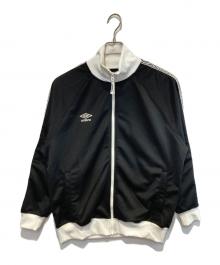 UMBRO（アンブロ）の古着「トラックジャケット」｜ブラック×ホワイト