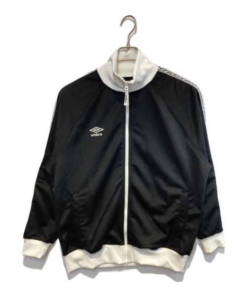 UMBRO（アンブロ）UMBRO (アンブロ) トラックジャケット ブラック×ホワイト サイズ:Mの古着・服飾アイテム