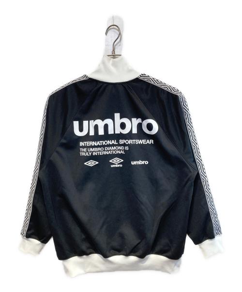UMBRO（アンブロ）UMBRO (アンブロ) トラックジャケット ブラック×ホワイト サイズ:Mの古着・服飾アイテム