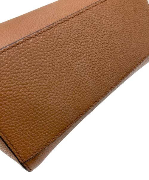 MICHAEL KORS（マイケルコース）MICHAEL KORS (マイケル・コース) ダリア2IN1サッチェルスモール ブラウン×ホワイトの古着・服飾アイテム
