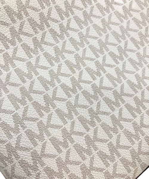 MICHAEL KORS（マイケルコース）MICHAEL KORS (マイケル・コース) ダリア2IN1サッチェルスモール ブラウン×ホワイトの古着・服飾アイテム