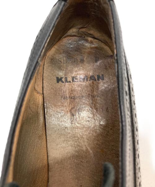 KLEMAN（クレマン）KLEMAN (クレマン) ウィングチップシューズ ブラック サイズ:41の古着・服飾アイテム