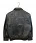givet (ジヴェ) ［古着］ラムレザースイングトップ ブラック サイズ:L：8000円