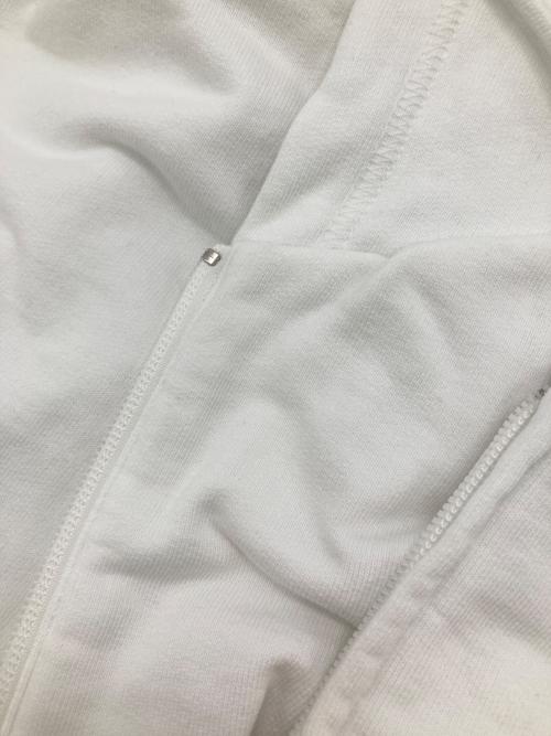 BALENCIAGA（バレンシアガ）BALENCIAGA (バレンシアガ) Back Logo Zip Hoodie ホワイト サイズ:XSの古着・服飾アイテム