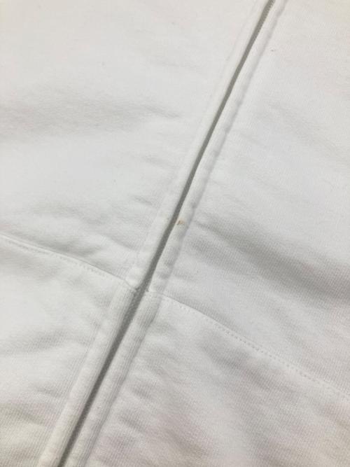 BALENCIAGA（バレンシアガ）BALENCIAGA (バレンシアガ) Back Logo Zip Hoodie ホワイト サイズ:XSの古着・服飾アイテム