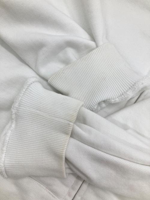 BALENCIAGA（バレンシアガ）BALENCIAGA (バレンシアガ) Back Logo Zip Hoodie ホワイト サイズ:XSの古着・服飾アイテム