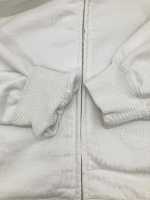 BALENCIAGA（バレンシアガ）BALENCIAGA (バレンシアガ) Back Logo Zip Hoodie ホワイト サイズ:XSの古着・服飾アイテム