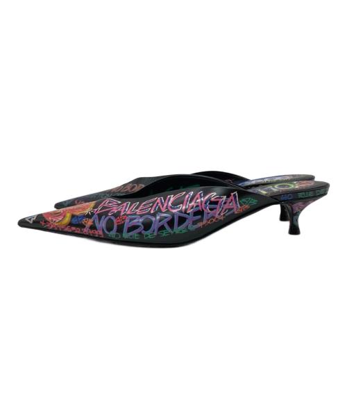 BALENCIAGA（バレンシアガ）BALENCIAGA (バレンシアガ) Graffiti Mules マルチカラー サイズ:38.5の古着・服飾アイテム