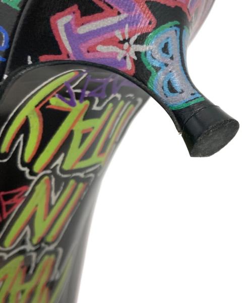 BALENCIAGA（バレンシアガ）BALENCIAGA (バレンシアガ) Graffiti Mules マルチカラー サイズ:38.5の古着・服飾アイテム