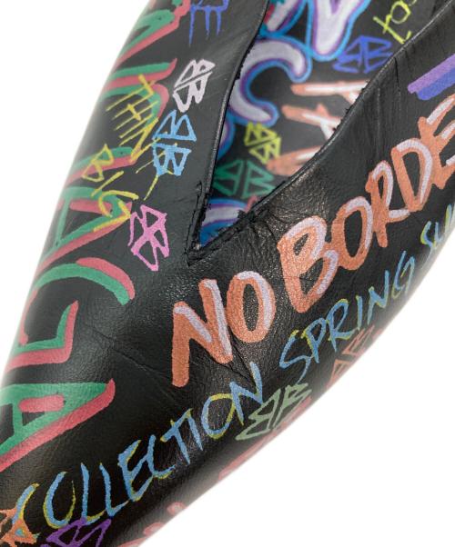 BALENCIAGA（バレンシアガ）BALENCIAGA (バレンシアガ) Graffiti Mules マルチカラー サイズ:38.5の古着・服飾アイテム