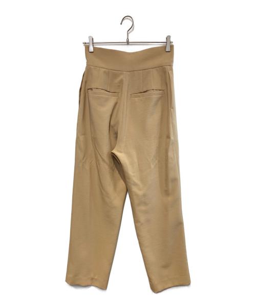 CLANE（クラネ）CLANE (クラネ) OVERLAP TUCK PANTS ベージュ サイズ:S 未使用品の古着・服飾アイテム