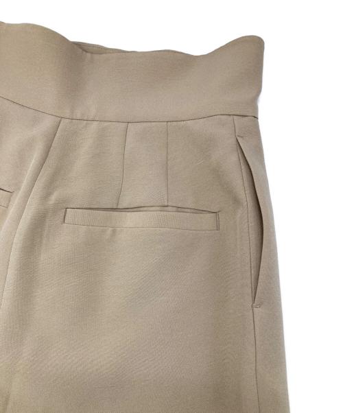 CLANE（クラネ）CLANE (クラネ) OVERLAP TUCK PANTS ベージュ サイズ:S 未使用品の古着・服飾アイテム