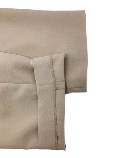 CLANE（クラネ）CLANE (クラネ) OVERLAP TUCK PANTS ベージュ サイズ:S 未使用品の古着・服飾アイテム
