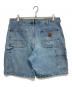 CarHartt (カーハート) デニムハーフパンツ インディゴ サイズ:36：5000円