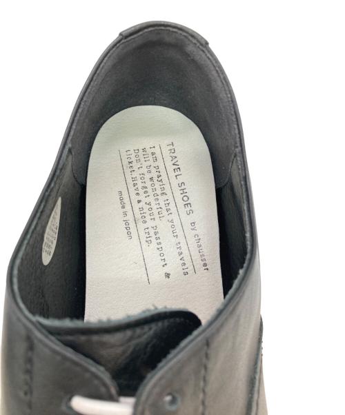 travel shoes by chausser（トラベルシューズバイショセ）travel shoes by chausser (トラベルシューズバイショセ) ウィングチップシューズ ブラック サイズ:40の古着・服飾アイテム