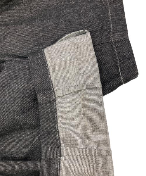 HARVESTY（ハーベスティー）HARVESTY (ハーベスティー) 10ozブラックデニムサーカスパンツ インディゴ サイズ:2の古着・服飾アイテム