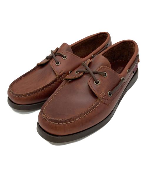 SEBAGO（セバゴ）SEBAGO (セバゴ) デッキシューズ ブラウン サイズ:EURO38.5（24.4cm）の古着・服飾アイテム